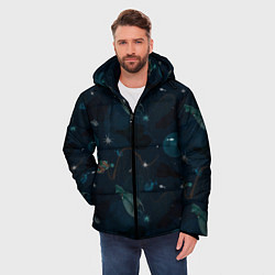Куртка зимняя мужская Глубокий океан, цвет: 3D-черный — фото 2