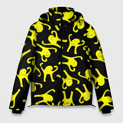 Куртка зимняя мужская Ъуъ съука pattern mem, цвет: 3D-светло-серый