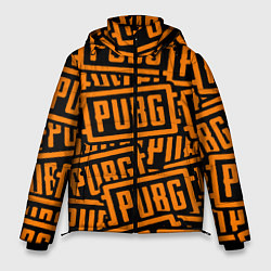 Куртка зимняя мужская PUBG pattern game, цвет: 3D-красный