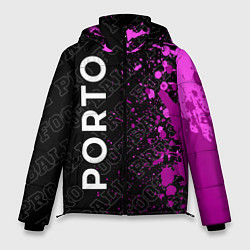 Мужская зимняя куртка Porto pro football по-вертикали