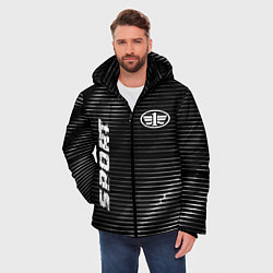 Куртка зимняя мужская FAW sport metal, цвет: 3D-черный — фото 2