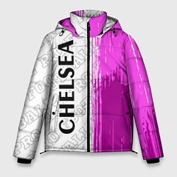 Куртка зимняя мужская Chelsea pro football по-вертикали, цвет: 3D-черный