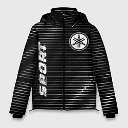 Куртка зимняя мужская Yamaha sport metal, цвет: 3D-черный