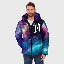 Куртка зимняя мужская Architects space rock, цвет: 3D-черный — фото 2