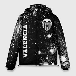 Куртка зимняя мужская Valencia sport на темном фоне вертикально, цвет: 3D-черный