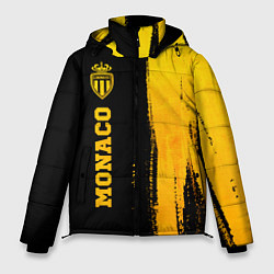 Мужская зимняя куртка Monaco - gold gradient по-вертикали