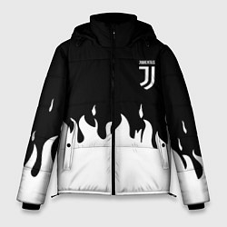 Куртка зимняя мужская Juventus fire, цвет: 3D-красный
