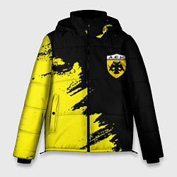 Мужская зимняя куртка AEK sport color yellow