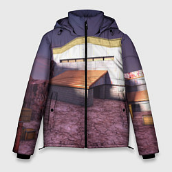 Куртка зимняя мужская Counter Strike 1 6 de nuke, цвет: 3D-черный
