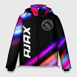 Куртка зимняя мужская Ajax speed game lights, цвет: 3D-черный