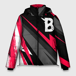 Куртка зимняя мужская Beastars electro lines, цвет: 3D-черный