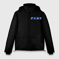 Куртка зимняя мужская FIAT logo auto, цвет: 3D-красный