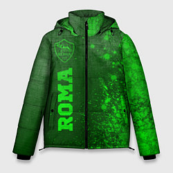 Куртка зимняя мужская Roma - green gradient по-вертикали, цвет: 3D-черный