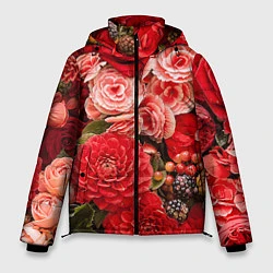 Мужская зимняя куртка Ассорти из цветов