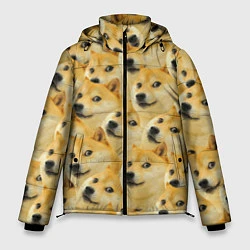 Куртка зимняя мужская Doge, цвет: 3D-черный