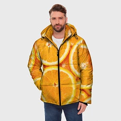 Куртка зимняя мужская Апельсин, цвет: 3D-черный — фото 2