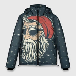 Мужская зимняя куртка Санта хипстер