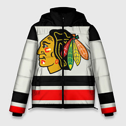 Куртка зимняя мужская Chicago Blackhawks, цвет: 3D-красный