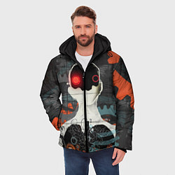 Куртка зимняя мужская Three Days Grace, цвет: 3D-красный — фото 2