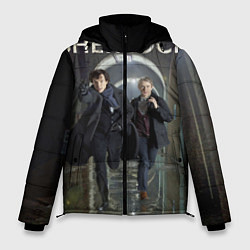 Куртка зимняя мужская Sherlock Break, цвет: 3D-красный