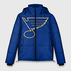 Куртка зимняя мужская St Louis Blues: Tarasenko 91, цвет: 3D-светло-серый