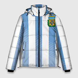Куртка зимняя мужская Сборная Аргентины: ЧМ-2018, цвет: 3D-красный