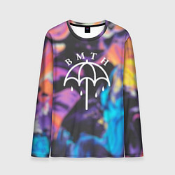 Лонгслив мужской BMTH Rain, цвет: 3D-принт