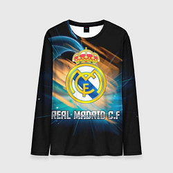 Лонгслив мужской Real Madrid, цвет: 3D-принт