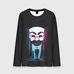 Лонгслив мужской Mr Robot: Anonymous, цвет: 3D-принт