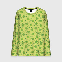 Лонгслив мужской Клевер, цвет: 3D-принт