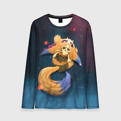 Лонгслив мужской Лис, цвет: 3D-принт