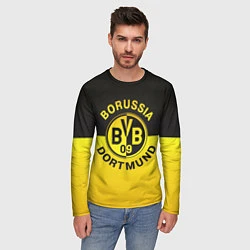 Лонгслив мужской Borussia Dortmund FC, цвет: 3D-принт — фото 2