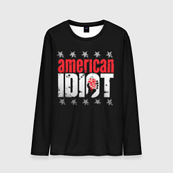 Мужской лонгслив Green Day: American idiot