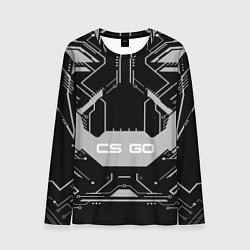 Лонгслив мужской CS:GO Black collection, цвет: 3D-принт
