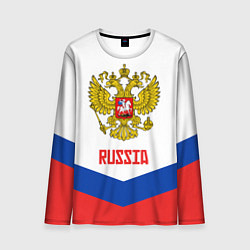 Лонгслив мужской Russia Hockey Team, цвет: 3D-принт