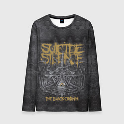 Лонгслив мужской Suicide Silence: The Black Crown, цвет: 3D-принт