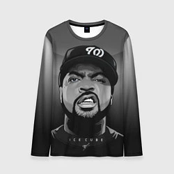 Лонгслив мужской Ice Cube: Gangsta, цвет: 3D-принт