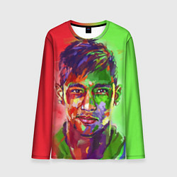 Лонгслив мужской Neymar Art, цвет: 3D-принт