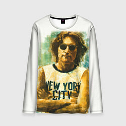 Лонгслив мужской John Lennon: New York, цвет: 3D-принт