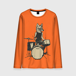 Мужской лонгслив Drums Fox