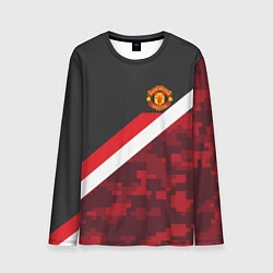 Лонгслив мужской Man UTD FC: Sport Camo, цвет: 3D-принт