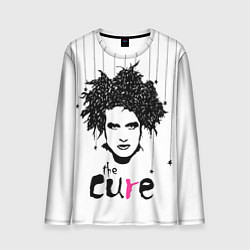 Лонгслив мужской The Cure - portrait Robert Smith, цвет: 3D-принт