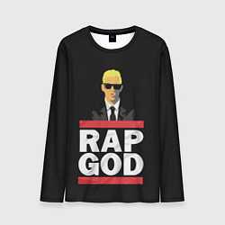 Мужской лонгслив Rap God Eminem