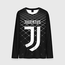 Лонгслив мужской FC Juventus: Black Lines, цвет: 3D-принт