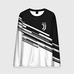 Лонгслив мужской FC Juventus: B&W Line, цвет: 3D-принт