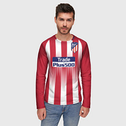 Лонгслив мужской FC Atletico Madrid: Griezmann Home 18/19, цвет: 3D-принт — фото 2