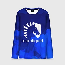 Мужской лонгслив Team Liquid: Polygons