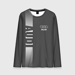 Лонгслив мужской Audi: Grey Sport, цвет: 3D-принт