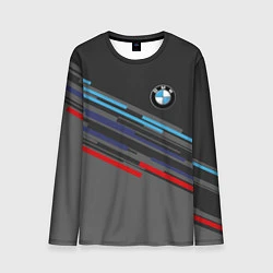 Лонгслив мужской BMW BRAND COLOR, цвет: 3D-принт