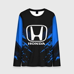 Мужской лонгслив Honda: Blue Anger